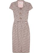 Oscar de la Renta Silktweed Dress - Lyst