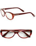 Tom Ford Logo Glasses - Lyst
