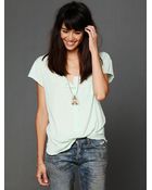 Free People Womens Ex Boyfriend Tee - Lyst