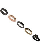 Topshop Mix Band Ring Pack - Lyst