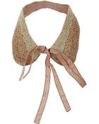 Topshop Beaded Peter Pan Necklace - Lyst