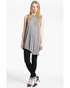 Alexander Wang Draped Merino Wool Dress - Lyst