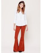 Free People Super Flare Cord - Lyst