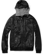 Marc By Marc Jacobs Hooded Leather Jacket - Lyst