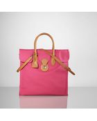 Ralph Lauren Canvas Ricky Tote - Lyst