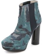B Store Annie High Heel Booties - Lyst