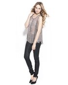 Parker Art Deco Bead Tank - Lyst
