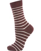 Topshop Wine Stripe Ankle Socks - Lyst