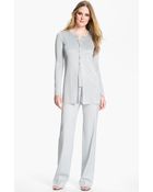 St. John Collection Venetian Wool Pants - Lyst