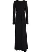 Elie Saab Ls Jersey Gown - Lyst