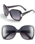 Jimmy Choo Oversized Sunglasses - Lyst