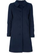 Aspesi Single-breasted Coat - Lyst