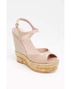 Gucci Hollie Wedge Sandal - Lyst