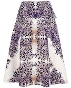 Roland Mouret Aline Print Skirt - Lyst
