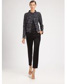 St. John Tweed Jacket - Lyst