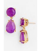 Kate Spade Boxed Teardrop Earrings - Lyst