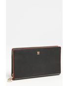 Pour La Victoire Yves Zip Around Wallet - Lyst