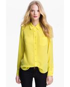 Equipment Brett Silk Top - Lyst