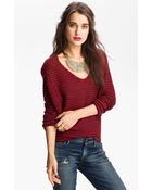 Free People Bumblebee Stripe Sweater - Lyst