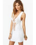 Nasty Gal Sydney Crochet Dress - Lyst