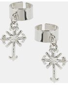 Topshop Cross Ear Cuffs - Lyst