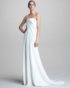Donna Karan New York Strapless Bustier Gown - Lyst