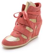 Ash Bea Wedge Sneakers - Lyst