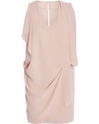 Acne Studios Vnk Draped Asymmetric Dress - Lyst