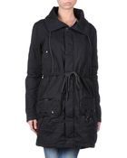 Diesel Midlength Jacket - Lyst
