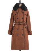 ModCloth Trick Or Tweed Coat - Lyst