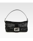Fendi Baguette Beaded Shoulder Bag - Lyst