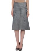 Collection Privée Leather Skirt - Lyst