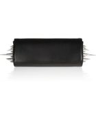 Christian Louboutin Marquise Spiked Leather Clutch - Lyst