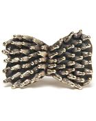 Anndra Neen Bow Ring - Lyst