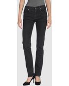 Cheap Monday Denim Trousers - Lyst