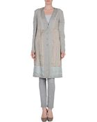 Donna Karan New York Fulllength Jacket - Lyst