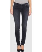 Dylan George Denim Trousers - Lyst