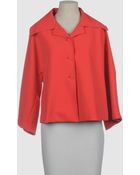 La Petite Robe Di Chiara Boni Fulllength Jacket - Lyst