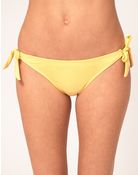 Asos Asos Tie Side Bikini Pant - Lyst