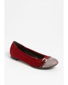 Attilio Giusti Leombruni Ballerina Flat - Lyst