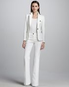 Burberry Tailored Soft Bootcut Pants - Lyst