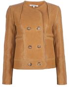 Carven Shearling Jacket - Lyst