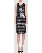 Class Roberto Cavalli Short Dress - Lyst