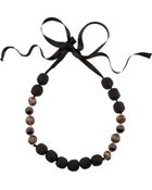 Marni Swarovskiembellished Bead Necklace - Lyst