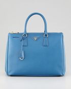 Prada Saffiano Executive Tote Bag Cobalto - Lyst