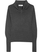 Saint Laurent Wool and Cashmereblend Sweater - Lyst