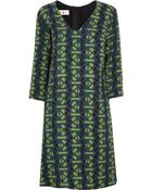 Marni Printed Wovenwool Dress - Lyst