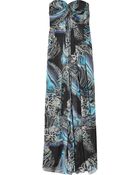Matthew Williamson Printed Silkchiffon Gown - Lyst