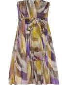 Matthew Williamson Printed Silkchiffon Dress - Lyst