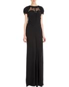 Nina Ricci Cap Sleeve Gown - Lyst